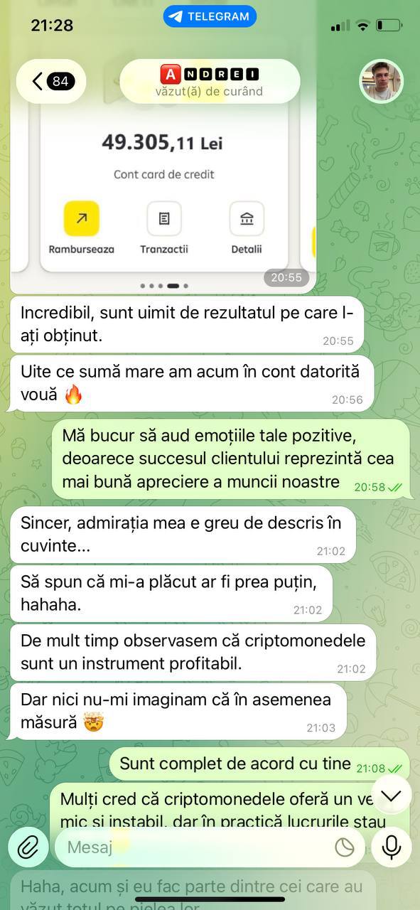 Recenzie client pe Telegram 11