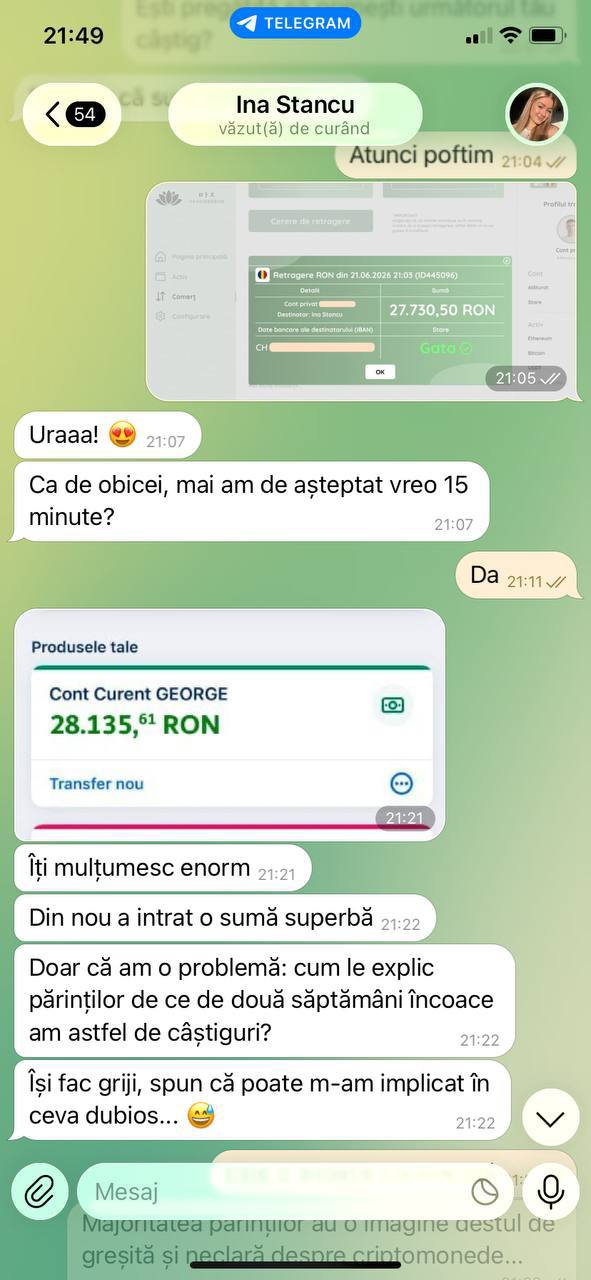 Recenzie client pe Telegram 12